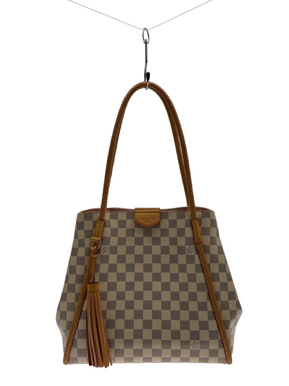 LOUIS VUITTON Propriano Damier Azur White